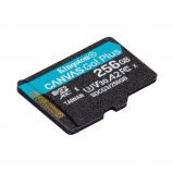Kingston 256GB microSDXC Canvas Go! Plus 170R A2 U3 V30 Card adapter nlkl