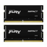 Kingston 32GB DDR5 5600MHz Kit(2x16GB) SODIMM Fury Impact Black