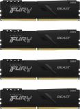 Kingston 64GB DDR4 3200MHz Kit(4x16GB) Fury Beast Black