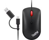 Lenovo ThinkPad USB-C Wired Compact Mouse Black