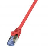 Logilink AWG26 Patch Cable Cat.6A 10G S/FTP PIMF PrimeLine 2m Red