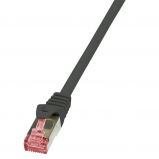 Logilink AWG27 Patch Cable Cat.6 S/FTP PIMF PrimeLine 0, 50m Black