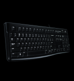 Logitech K120 USB billentyzet Black