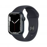  Apple Watch S7 GPS 41mm Midnight AluCase-Midnight Sport Band