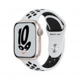  Apple Watch Nike S7 GPS 41mm Starl.AluCase-Platin/Black Band
