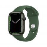  Apple Watch S7 GPS 45mm GreenAluCase-Clover Sport Band