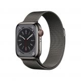 Apple Watch S8 CELL 41mm Graphite S.Steel Case/Graphite Loop