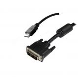 Noname Jelkbel DVI-D (Single Link) - HDMI 2m Black