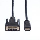 Noname Jelkbel DVI-D (Single Link) - HDMI 3m Black