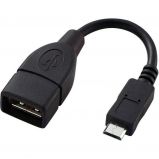 Platinet Omega USB cable USB A micro USB 0, 15m Black