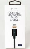 Platinet Lightning to USB Magnetic Plug Cable 1, 2m Black