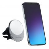 Satechi Magnetic Wireless Car Charger Silver