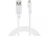 Sandberg MicroUSB Sync/Charge Cable 1m White