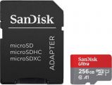 Sandisk 256GB microSDXC Ultra UHS-I Class10 A1 adapter nlkl