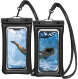 Spigen Aqua Shield WaterProof Floating Case A610 2 Pack Black