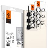 Spigen Glass EZ Fit Optik Pro 2 Pack,  cream - Samsung Galaxy S23 Ultra