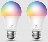  TP-LINK Tapo L530E(2-pack) Smart WiFi Light Bulb, Multicolor