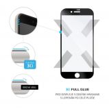 FIXED Tempered glass screen protector 3D Full-Cover for Apple iPhone 6/6S/7/8/SE (2020),  full glue,  black,  0.33 mm
