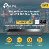  TP-LINK TL-SX3008F JetStream 8Port 10GE SFP+ L2+ Switch
