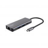 Trust Dalyx 6-in-1 USB-C Multi-Port Adapter Black