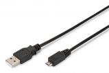 Assmann USB connection cable,  type  A - micro B