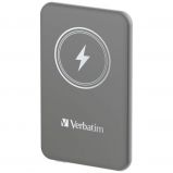 Verbatim Charge 'n' Go Magnetic Wireless 5000mAh PowerBank Grey