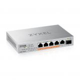 ZyXEL XMG-105 5 Port 10/2, 5G MultiGig PoE++ unmanaged Switch