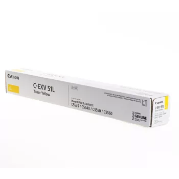 Canon C-EXV51L Yellow Eredeti Toner