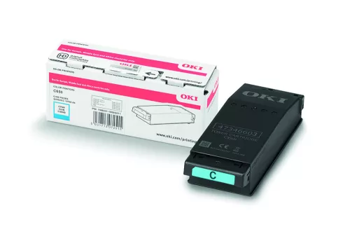 Oki C650/C651 Cyan Eredeti Toner