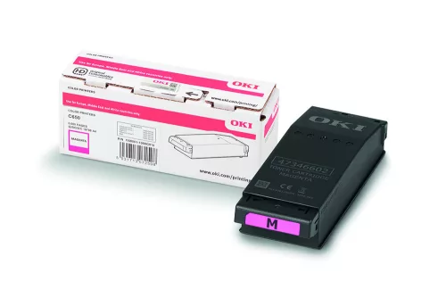 Oki C650/C651 Magenta Eredeti Toner