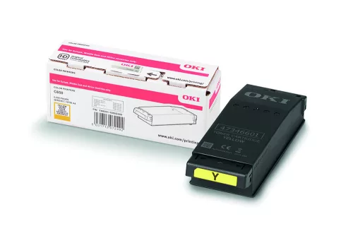 Oki C650/C651 Yellow Eredeti Toner