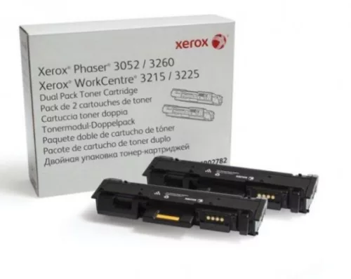 Xerox Phaser 3052,WC3225 Dupla Eredeti Toner 2x3K