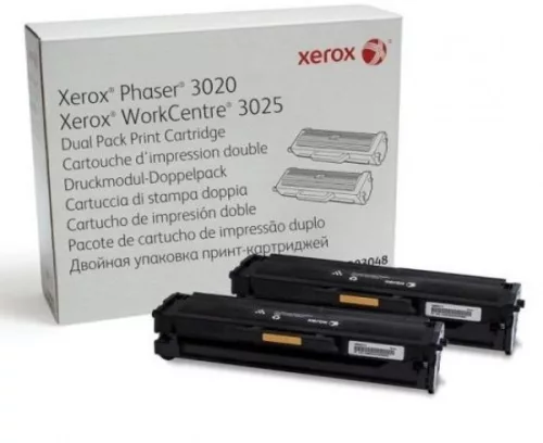 Xerox Phaser 3020,3025 Dupla Eredeti Toner 2x1,5k