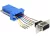 DeLock Adapter Sub-D 9 Pin female > RJ45 female assembly kit