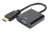 Digitus DA-70461 HDMI to VGA converter adapter Typ A - VGA (D-Sub) connector 3,5mm audio jack Black