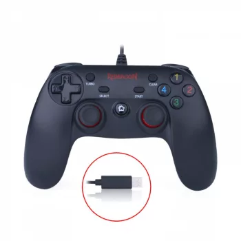 Redragon Saturn USB Gamepad Black