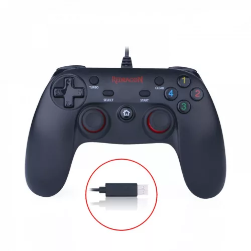 Redragon Saturn USB Gamepad Black