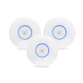   Ubiquiti UAP-NANOHD-3 UniFi AC Nano HD Wave 2 3 Pack Access Point White