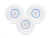 Ubiquiti UAP-NANOHD-3 UniFi AC Nano HD Wave 2 3 Pack Access Point White