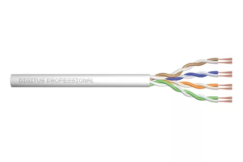 Digitus CAT6A U-FTP Installation cable 100m Grey