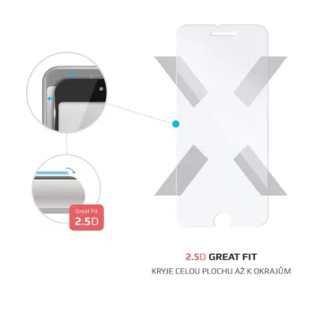   FIXED üvegfólia csak sík felületre Apple iPhone 7/8/SE (2020) telefonokhoz