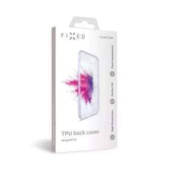 FIXED szilikon tok Xiaomi Poco M3-hoz, átlátszó