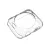 FIXED TPU gél átlátszó tok Apple Watch 42mm-es okosórához