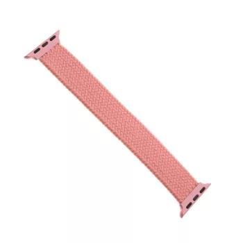   FIXED kötött nylon szíj Apple Watch 38/40mm, XL méret, rózsaszín