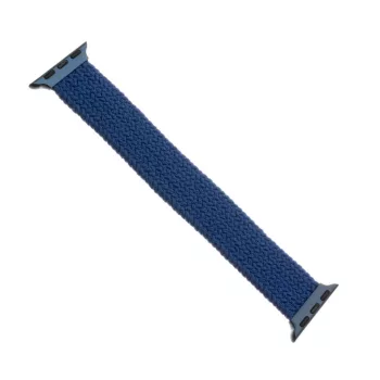   FIXED kötött nylon szíj Apple Watch 42/44mm, L méret, kék