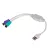 Akyga AK-AD-15 USB/2x PS/2 Adapter White
