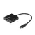 ACT AC7320 USB-C to DisplayPort female adapter 4K Black