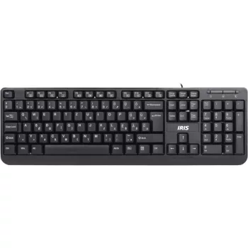 IRIS B-13 USB billentyűzet Black HU