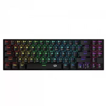   Redragon Deimos, Wired & Wireless Mechanical keyboard, RGB, blue switch Black HU
