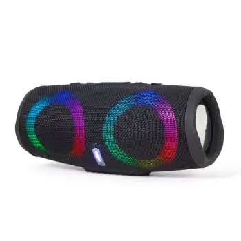 Gembird SPK-BT-LED-02 Bluetooth LED Speaker Black